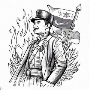 10 Kasım Atatürk’ü Anma Günü boyama sayfası,  coloring page, 10 Kasım Atatürk’ü Anma Günü 21, 