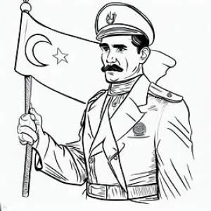 10 Kasım Atatürk’ü Anma Günü boyama sayfası,  coloring page, 10 Kasım Atatürk’ü Anma Günü 2, 