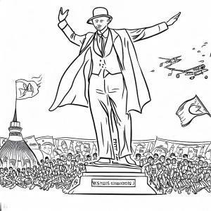 19 Mayıs Atatürk’ü Anma, Gençlik ve Spor Bayramı boyama sayfası,  coloring page, 19 Mayıs Atatürk’ü Anma, Gençlik ve Spor Bayramı 16, 