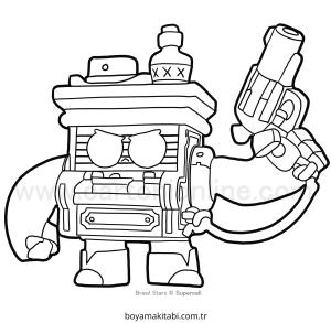 8 Bit boyama sayfası – el becerilerini geliştirir, boyama çalışması