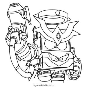 8 Bit boyama sayfası – ücretsiz yazdır, boyama etkinliği