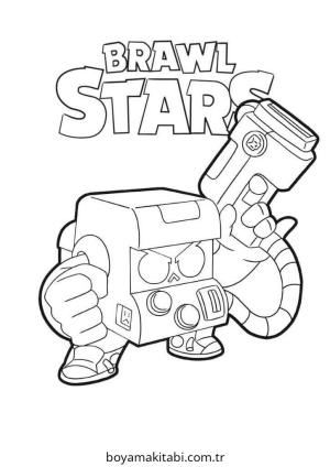 8 Bit boyama sayfası – PDF indir, sevimli karakter