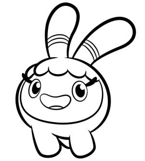 Abby Hatcher boyama sayfası,  coloring page, Cızırtılı Peeper Do de Abby Hatcher, 