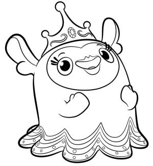 Abby Hatcher boyama sayfası,  coloring page, Abby Hatcher’ın Prensi Flug, 