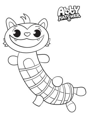 Abby Hatcher boyama sayfası,  coloring page, Abby Hatcher’ın Mo’su, 