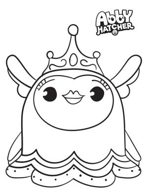 Abby Hatcher boyama sayfası,  coloring page, Princesa Flug Ücretsiz, 