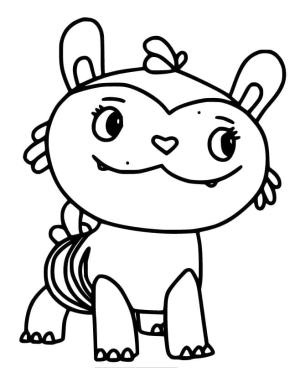 Abby Hatcher boyama sayfası,  coloring page, Abby Hatcher Ücretsiz Güzel, 