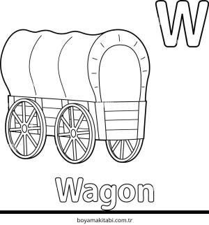 ABC boyama sayfası – eğlenceli etkinlik, el becerilerini geliştirir