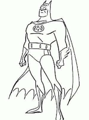 Adalet Birliği (Justice League) boyama sayfası,  coloring page, Yarasa Adam, 