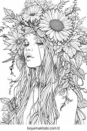 Aesthetic Girl Boyama