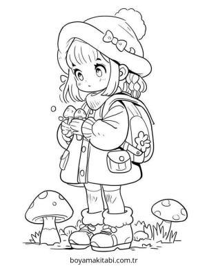 Aesthetic boyama sayfası – ücretsiz yazdır, boyama etkinliği