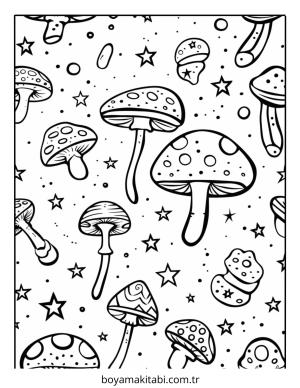 Aesthetic boyama sayfası – PDF indir, sevimli karakter