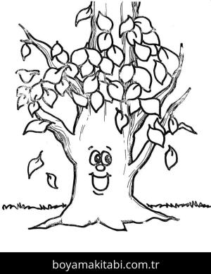 Ağaç boyama sayfası 49025,  coloring page, 