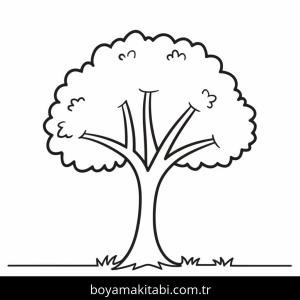 Ağaç boyama sayfası 49029,  coloring page, 