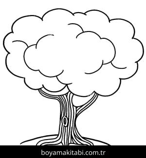 Ağaç boyama sayfası 49020,  coloring page, 