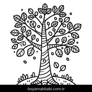 Ağaç boyama sayfası 49019,  coloring page, 