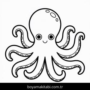 Ahtapot boyama sayfası 49062,  coloring page, 