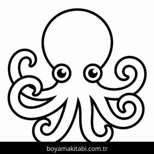 Ahtapot boyama sayfası 49086,  coloring page, 