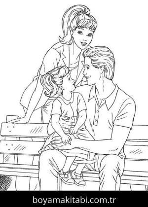 Aile boyama sayfası 49155,  coloring page, 