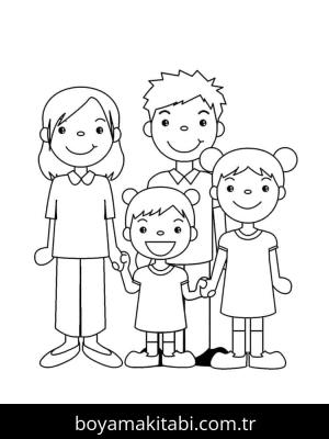 Aile boyama sayfası 49153,  coloring page, 