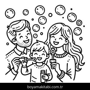 Aile boyama sayfası 49139,  coloring page, 