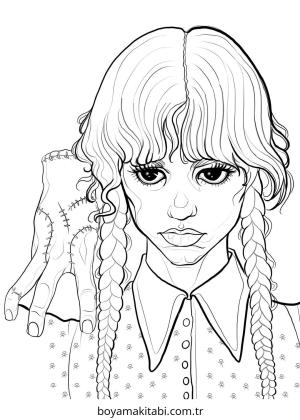 Aile boyama sayfası – eğlenceli etkinlik, el becerilerini geliştirir