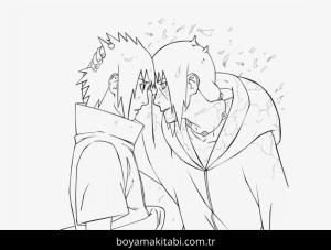 Akatsuki boyama sayfası – boyama çalışması, yaratıcılığı geliştirir