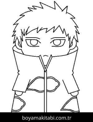 Akatsuki boyama sayfası – ücretsiz yazdır, boyama etkinliği