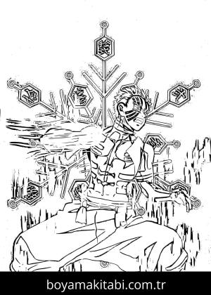 Akaza boyama sayfası – ücretsiz yazdır, boyama etkinliği