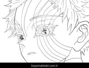 Akaza boyama sayfası – eğlenceli etkinlik, el becerilerini geliştirir