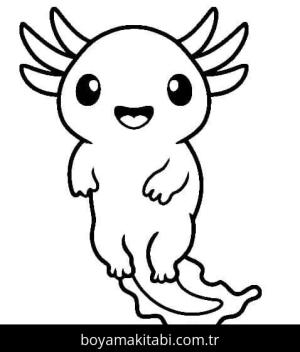 Aksolotl boyama sayfası 49182,  coloring page, 