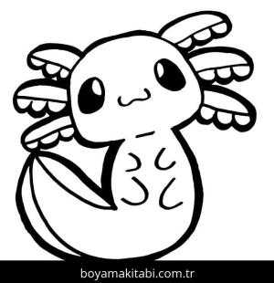 Aksolotl boyama sayfası 49179,  coloring page, 