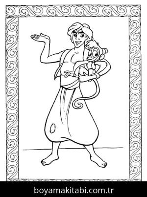 Alaaddin boyama sayfası 49258,  coloring page, 