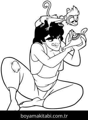 Alaaddin boyama sayfası 49248,  coloring page, 