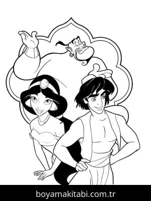 Alaaddin boyama sayfası 49230,  coloring page, 