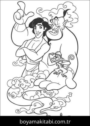 Alaaddin boyama sayfası 49253,  coloring page, 