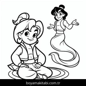 Alaaddin boyama sayfası 49257,  coloring page, 