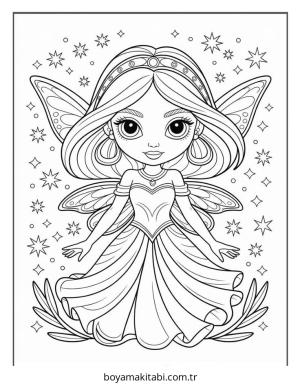 Aladdin boyama sayfası – basit çizim, kolay boyama