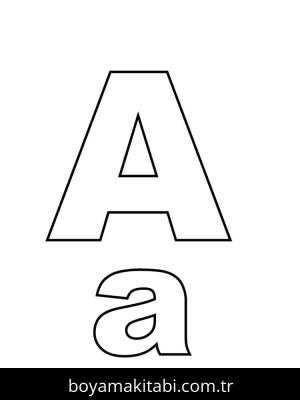 Alfabe boyama sayfası 49314,  coloring page, 