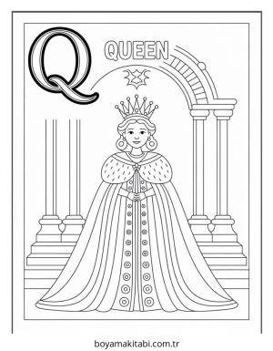 Alfabe boyama sayfası – yaratıcılığı geliştirir, keyifli zaman