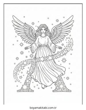 Alfabe boyama sayfası – boyama etkinliği, çocuk aktivitesi