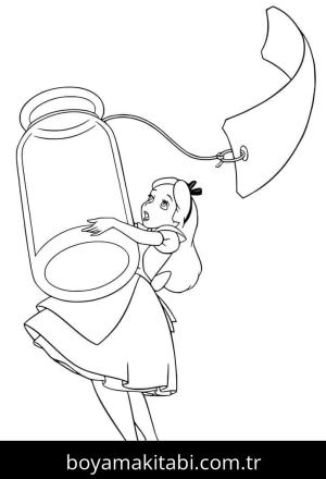 Alis Harikalar Diyarında boyama sayfası 49327,  coloring page, 