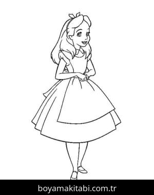 Alis Harikalar Diyarında boyama sayfası 49329,  coloring page, 