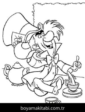 Alis Harikalar Diyarında boyama sayfası 49324,  coloring page, 