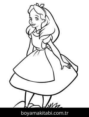 Alis Harikalar Diyarında boyama sayfası 49343,  coloring page, 