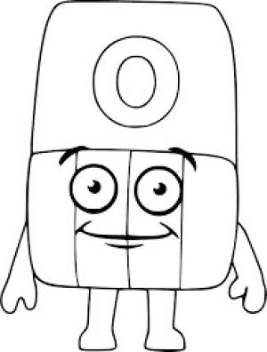 Alphablocks boyama sayfası,  coloring page, Alphablocks O, 