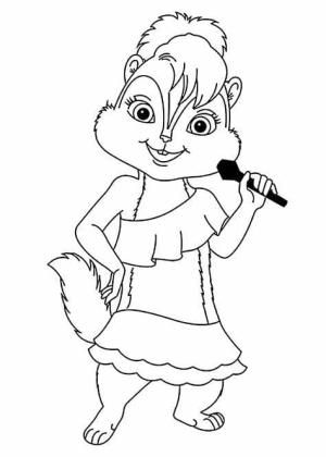 Alvin ve Sincaplar boyama sayfası,  coloring page, Alvin ve Sincaplar HD, 