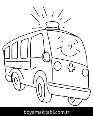 Ambulans boyama sayfası 49397,  coloring page, 