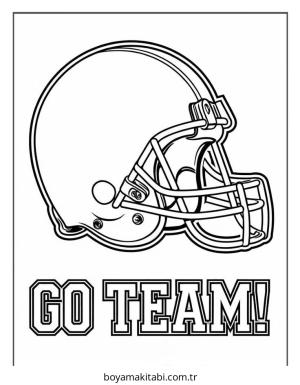 Amerikan Futbolu Boyama