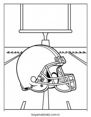 Amerikan Futbolu Boyama